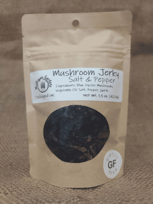 Mushroom Jerky Salt & Pepper