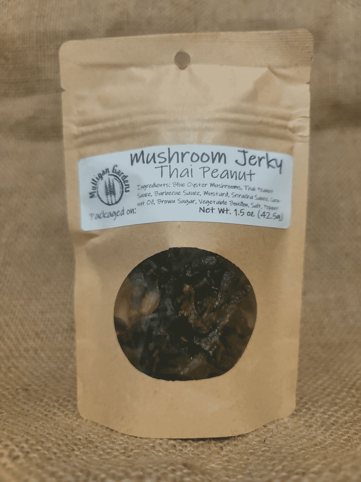 Mushroom Jerky Thai Peanut