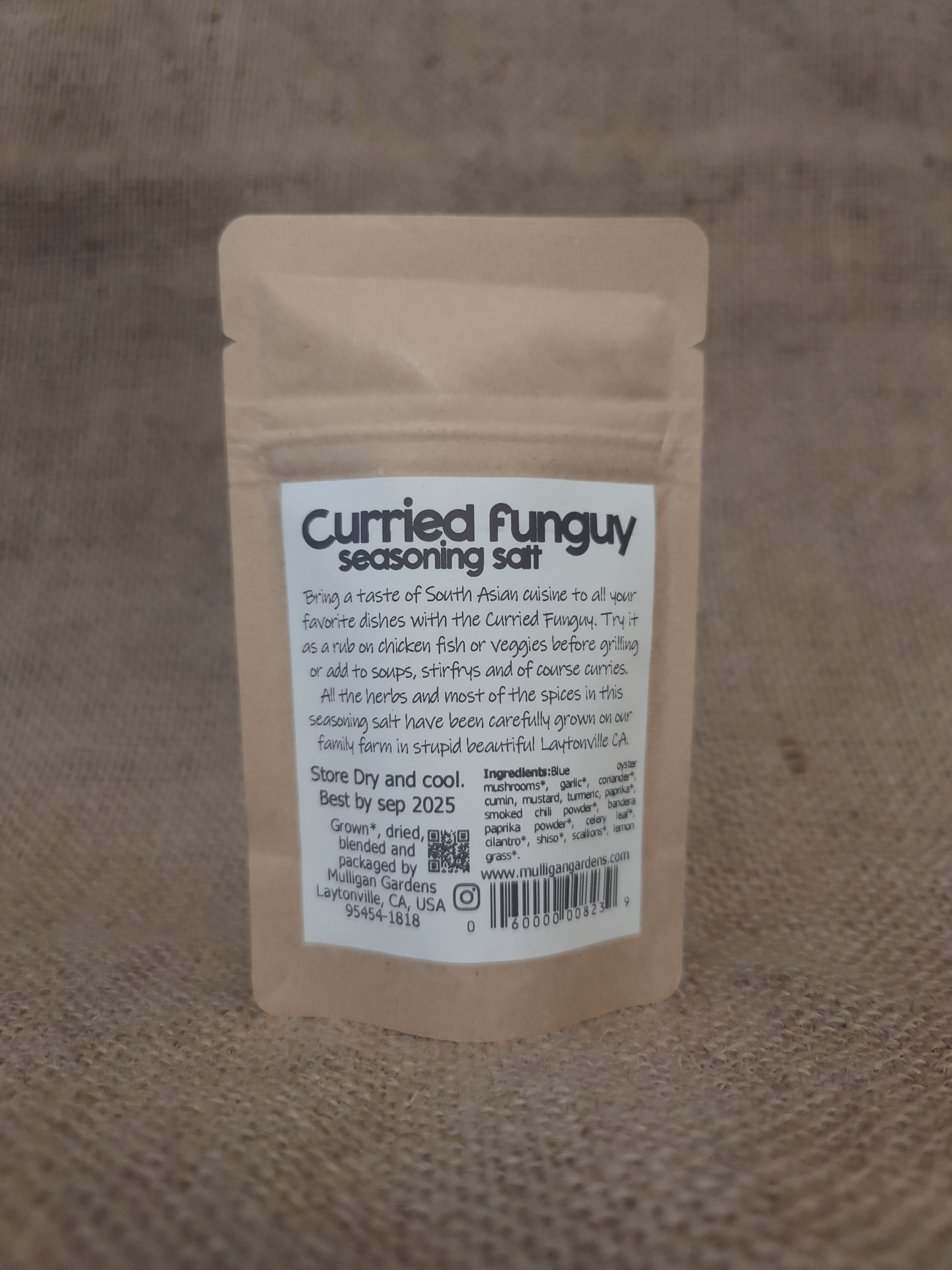 Curried Funguy Seasoning Salt